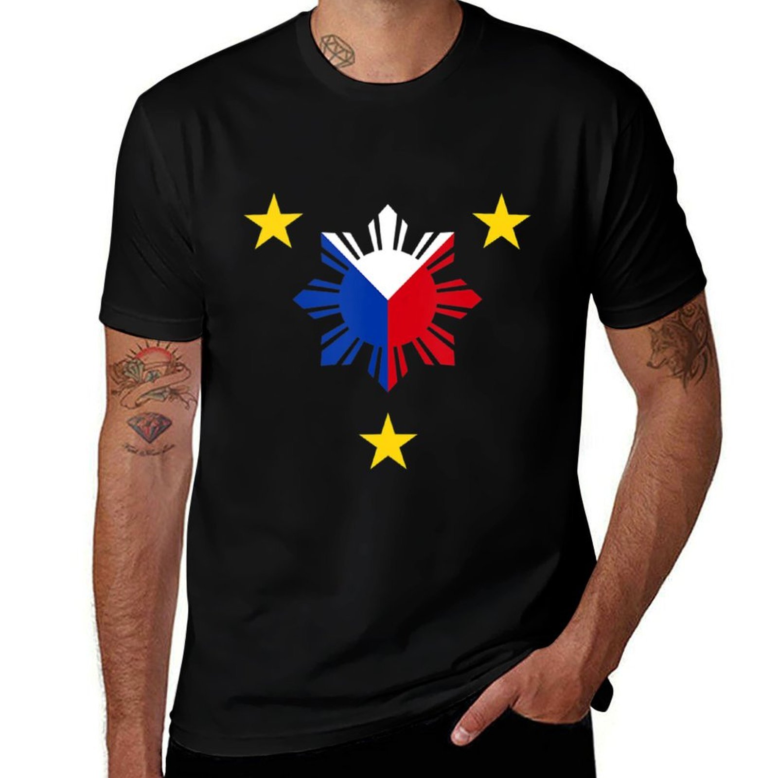 Street Fashion Philippines - Filippijnse vlag - Filippijnen Zon en