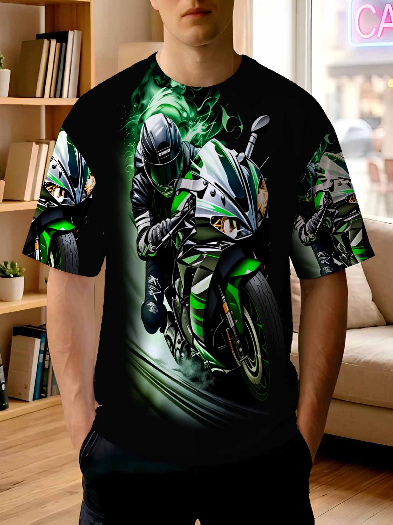 Street Fashion Culture - 2026 nieuw bedrukt T-shirt Heren Street