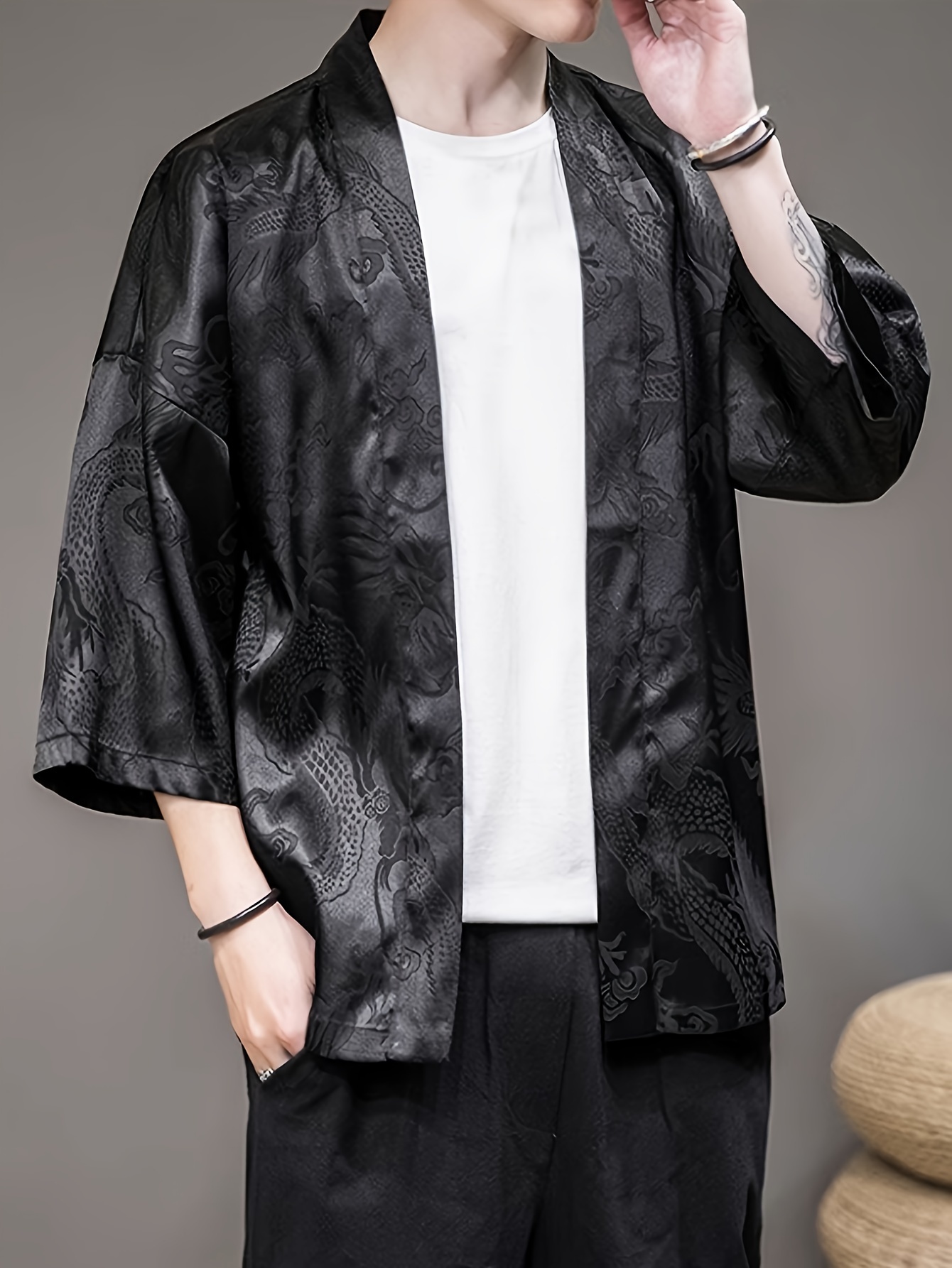 Street Fashion Summer 2026 - 2026 Zomer Heren Kimono 3D Geprint