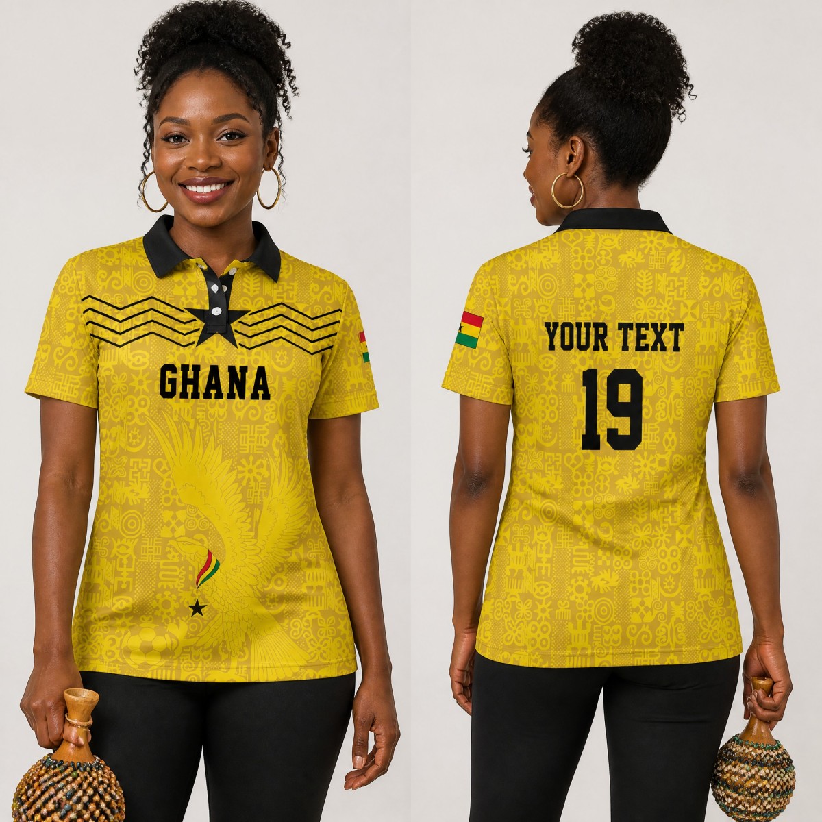 Street Fashion Culture - Zomerse Streetstyle Top, Ghanese Cultuur Dames