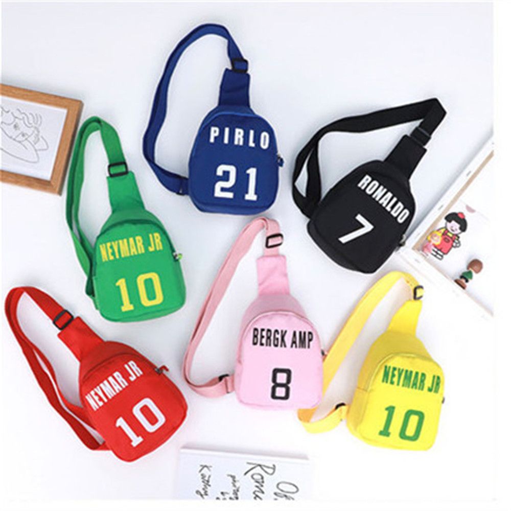 Tote Bag Canvas Print - 1 Stuks Schattige Cartoon Kinder Nummer