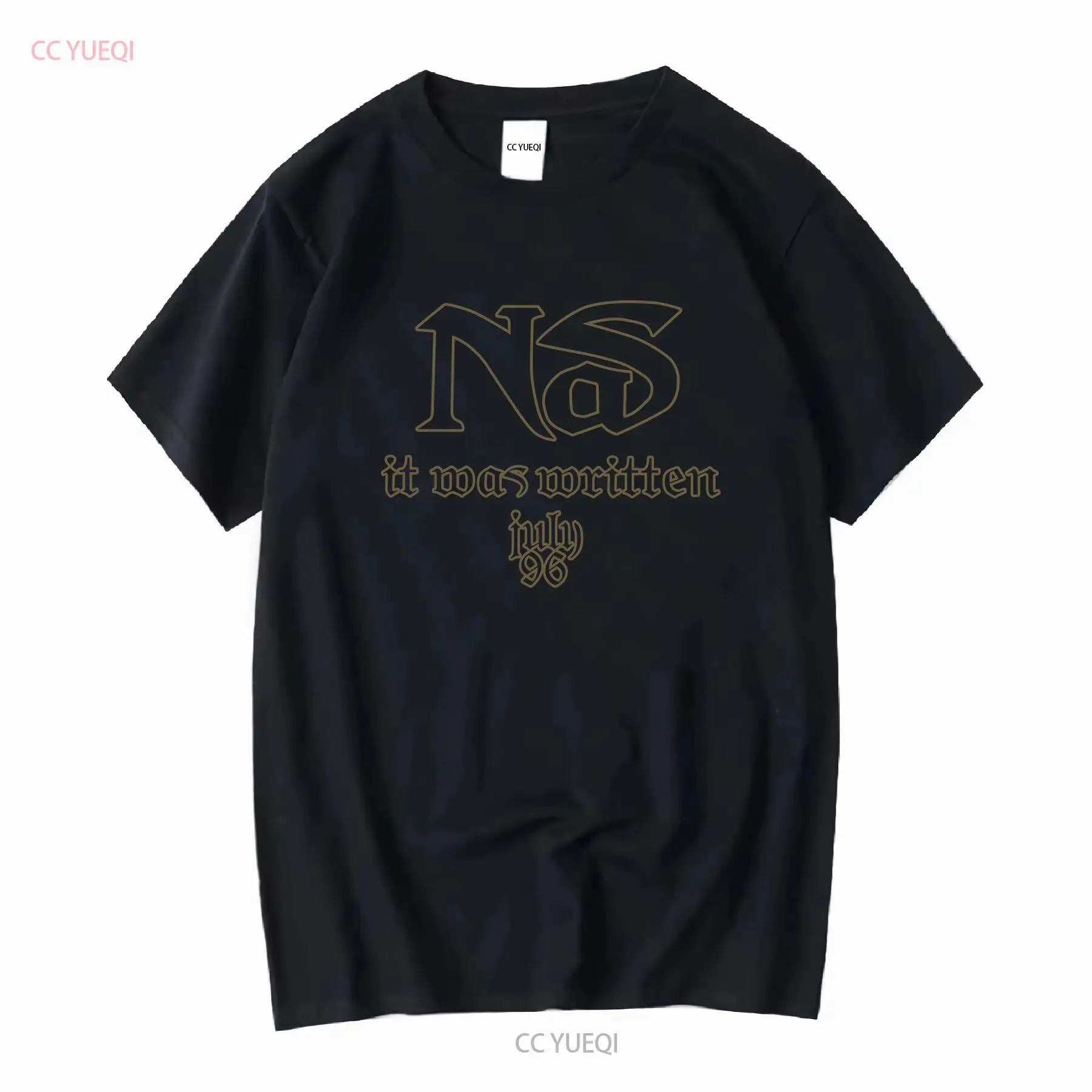 Street Fashion Types - 1996 NAS shirt, geschreven in de