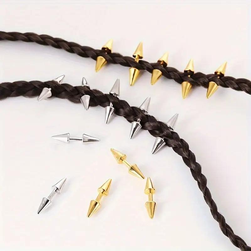 Street Fashion Rings - 5pcs Set Spiked Haarclips Punk Hip-hop