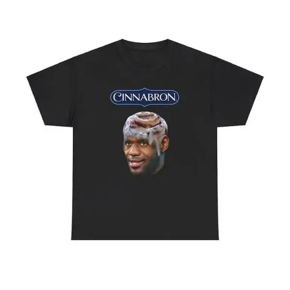 Street Fashion Types - Cinnabron Lebron James Meme T-shirt, grappig