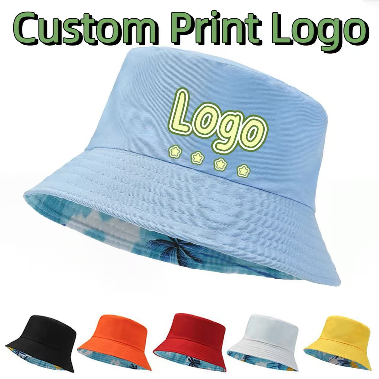 Bucket Hat Embroidered - Op maat gemaakte bedrukte logo zonnebescherming