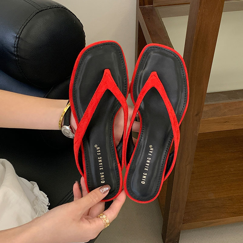 Street Fashion Female - Nieuwe zomermode open teen sandalen slippers