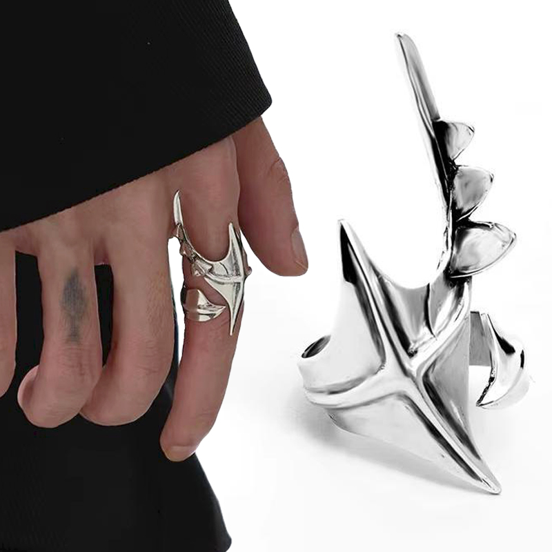 Street Fashion Rings - Cyberpunk Alien Onregelmatige Ring Unisex Hiphop