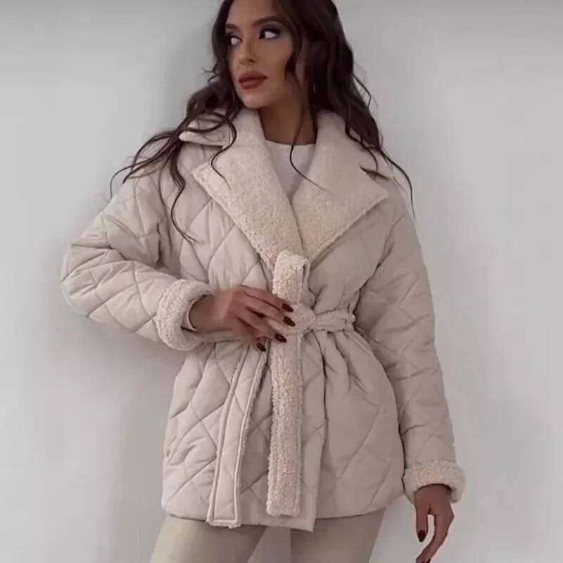 Elegante gewatteerde jas met i - Street Fashion Fall 2025 recensie en prijs