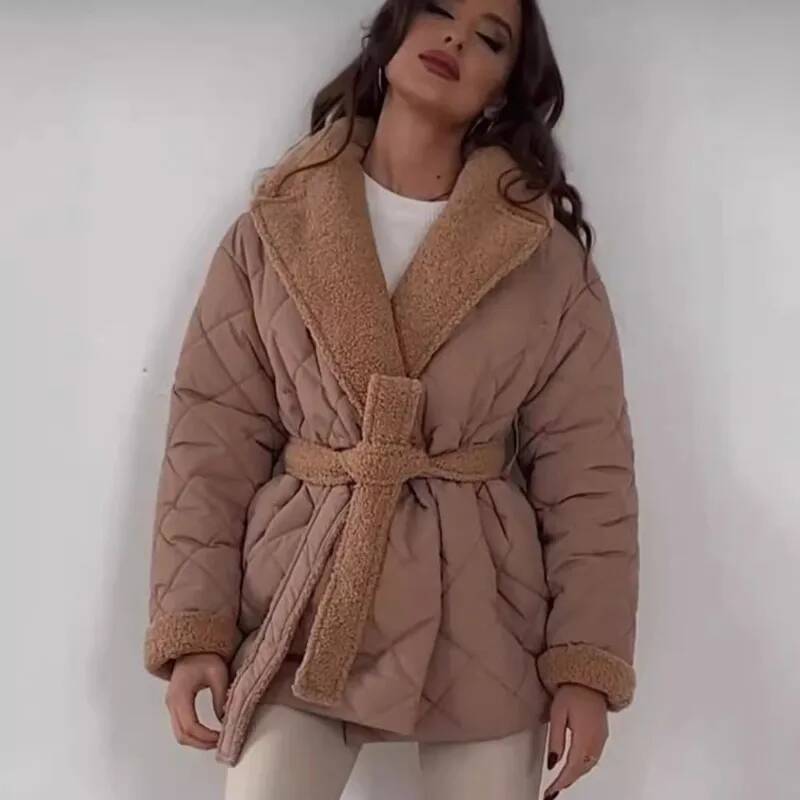 Elegante gewatteerde jas met i - Street Fashion Fall 2025 recensie en prijs