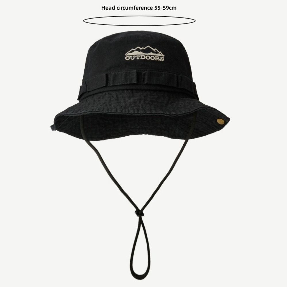 Mode Bergketen Borduurwerk Vis - Bucket Hat Embroidered recensie en prijs