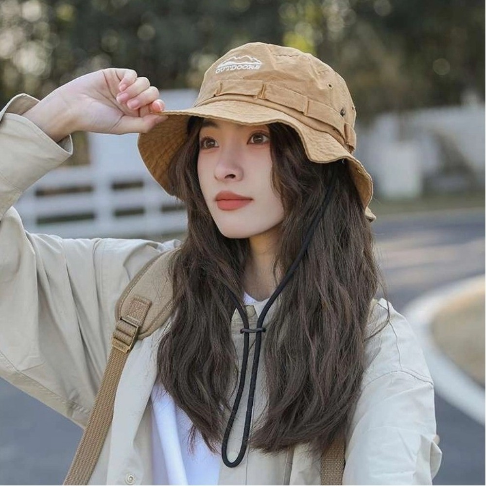 Mode Bergketen Borduurwerk Vis - Bucket Hat Embroidered recensie en prijs
