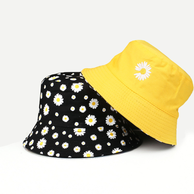 Zomer Daisy Dubbelzijdige Emme - Bucket Hat Embroidered recensie en prijs