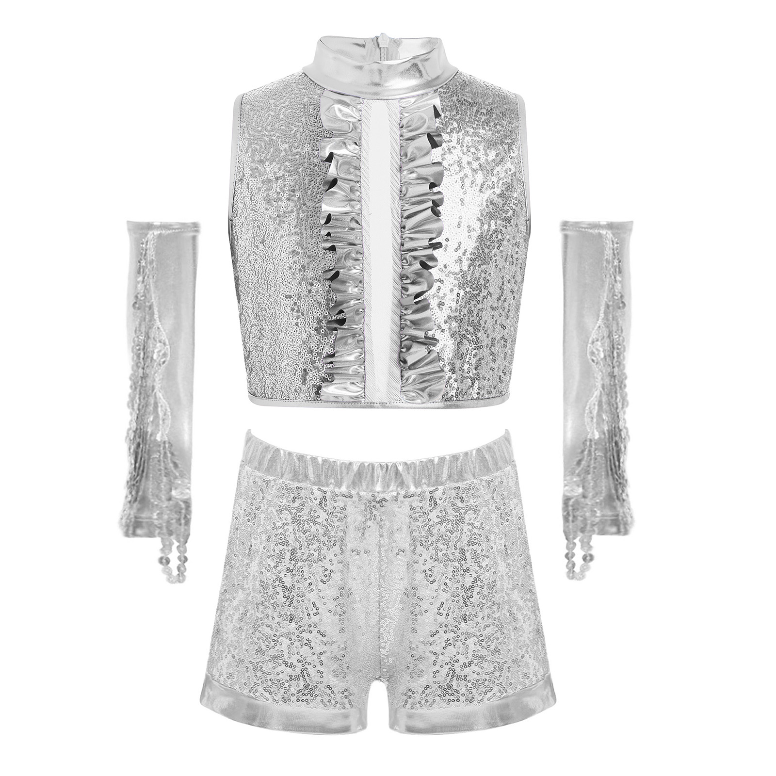 Kinderen sprankelende metallic - Street Fashion Hip Hop recensie en prijs