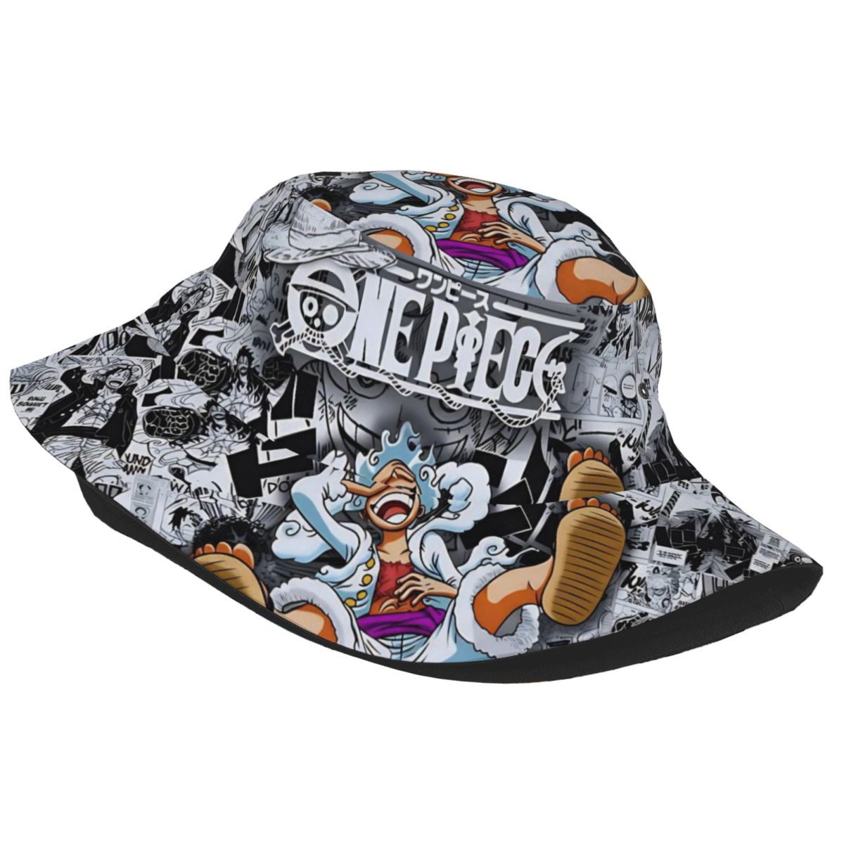 One Piece Monkey D Luffy Gear  - Bucket Hat Embroidered recensie en prijs