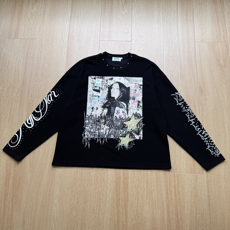 Herenshirt met graffiti-print  - Street Fashion Hip Hop recensie en prijs