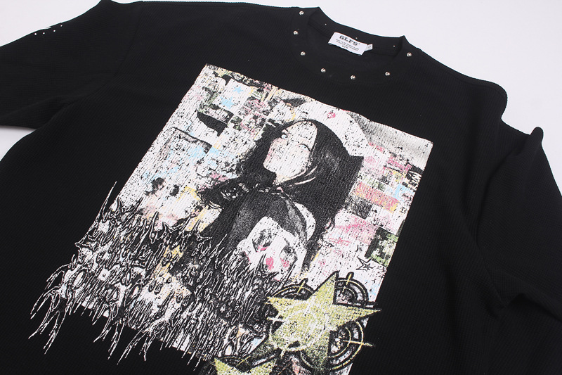 Herenshirt met graffiti-print  - Street Fashion Hip Hop recensie en prijs