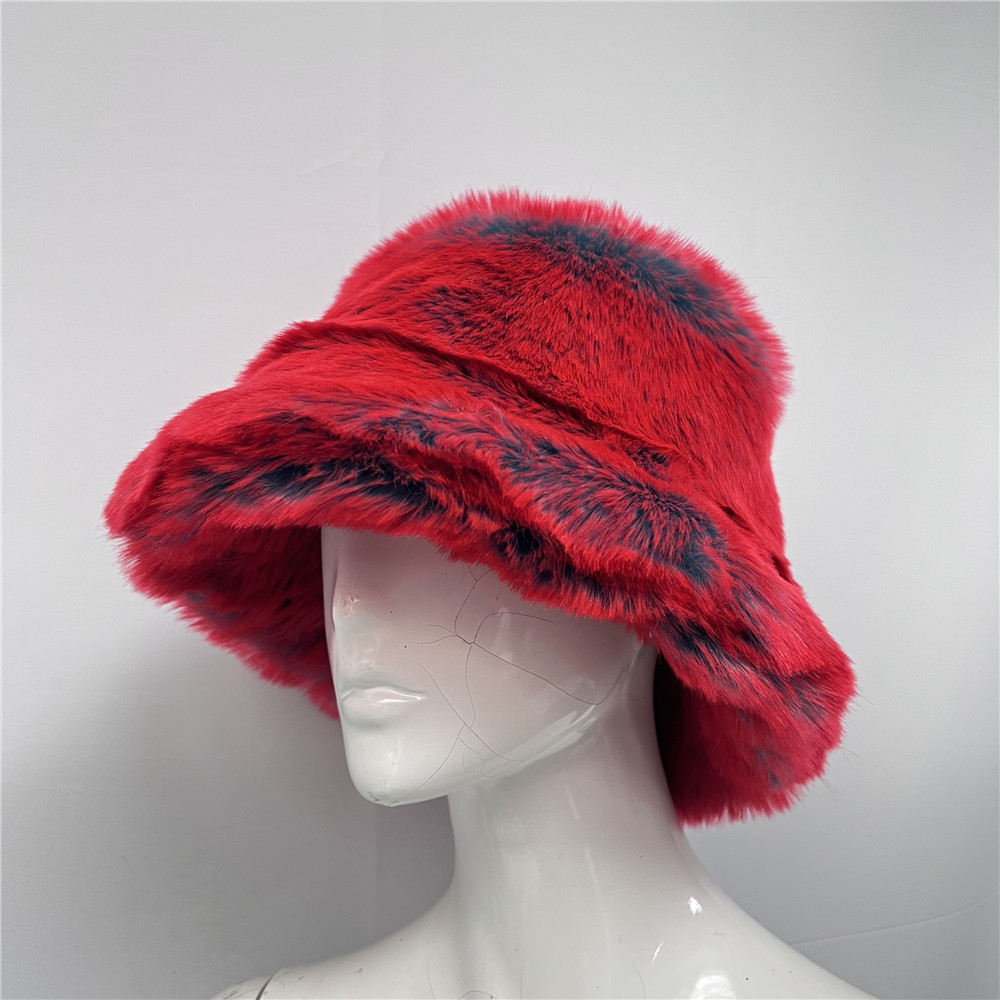 Pluizige Kunstbont Emmerhoed V - Bucket Hat Embroidered recensie en prijs