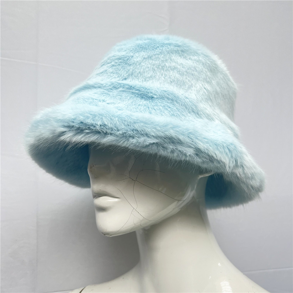 Pluizige Kunstbont Emmerhoed V - Bucket Hat Embroidered recensie en prijs