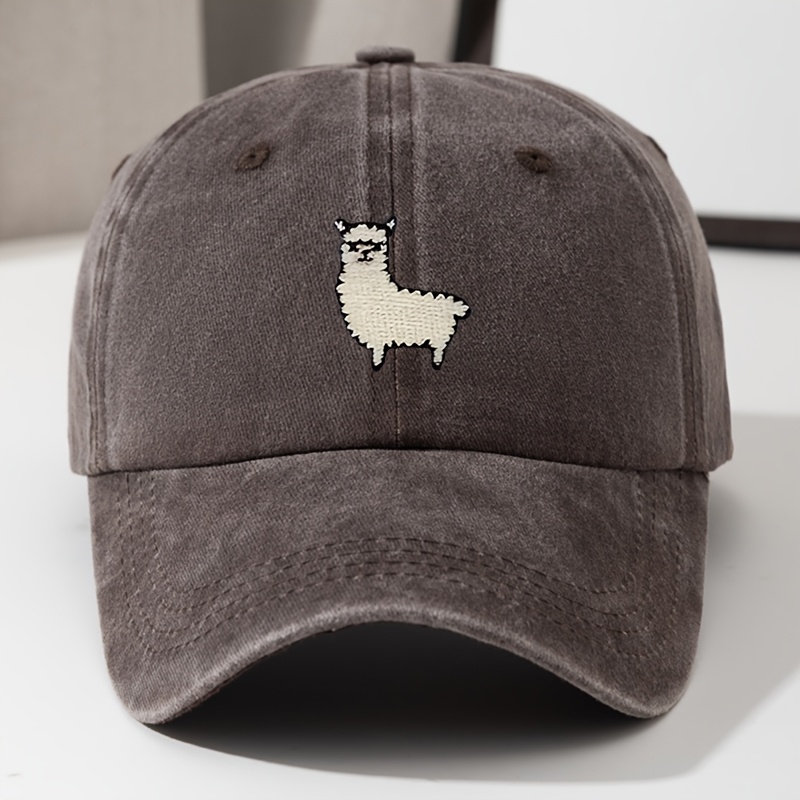 Leuke honkbalhoed met schapenp - Bucket Hat Embroidered recensie en prijs