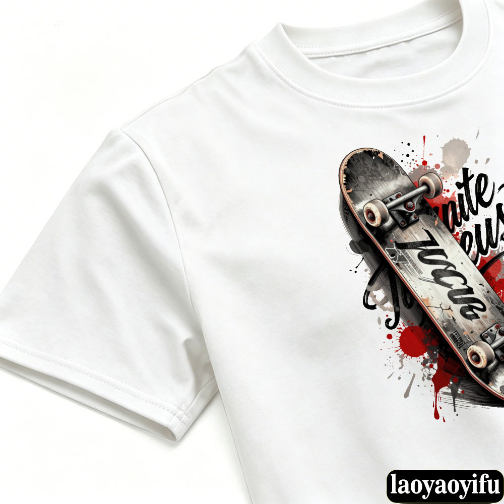 Skateboard Red Splatter Letter - Street Fashion Culture recensie en prijs