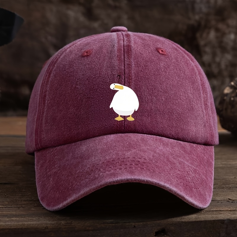 Leuke baseballpet met eendprin - Bucket Hat Embroidered recensie en prijs