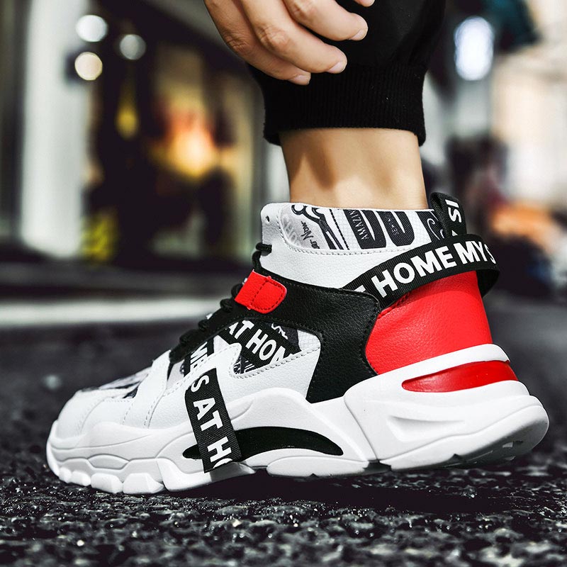 Grote Maat Hoge Top Chunky Man - Street Fashion Outlet recensie en prijs