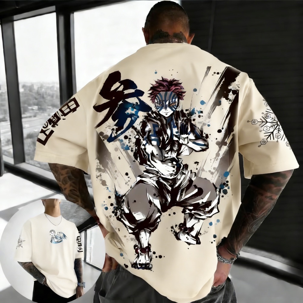 Zomer Plus Size Demon Slayer A - Street Fashion Anime recensie en prijs