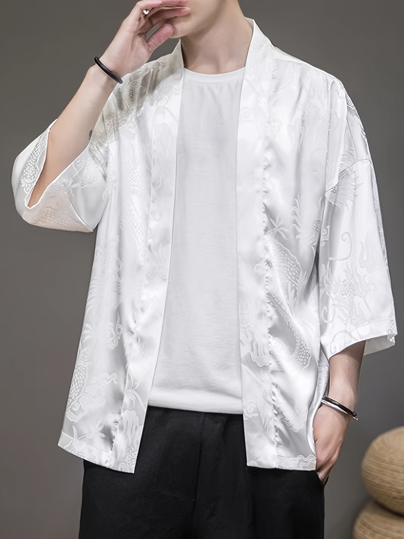 2026 Zomer Heren Kimono 3D Gep - Street Fashion Summer 2026 recensie en prijs