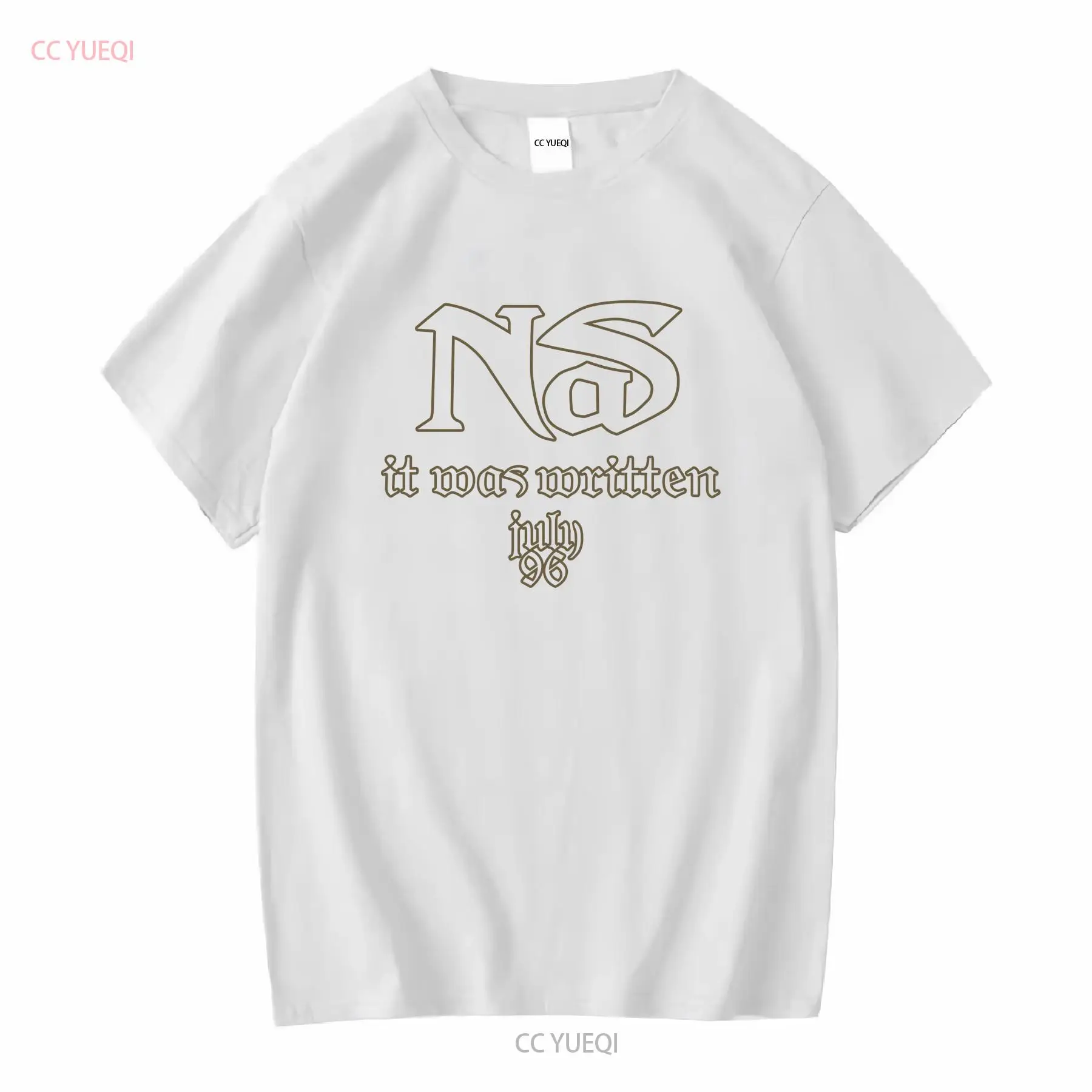 1996 NAS shirt, geschreven in  - Street Fashion Types recensie en prijs