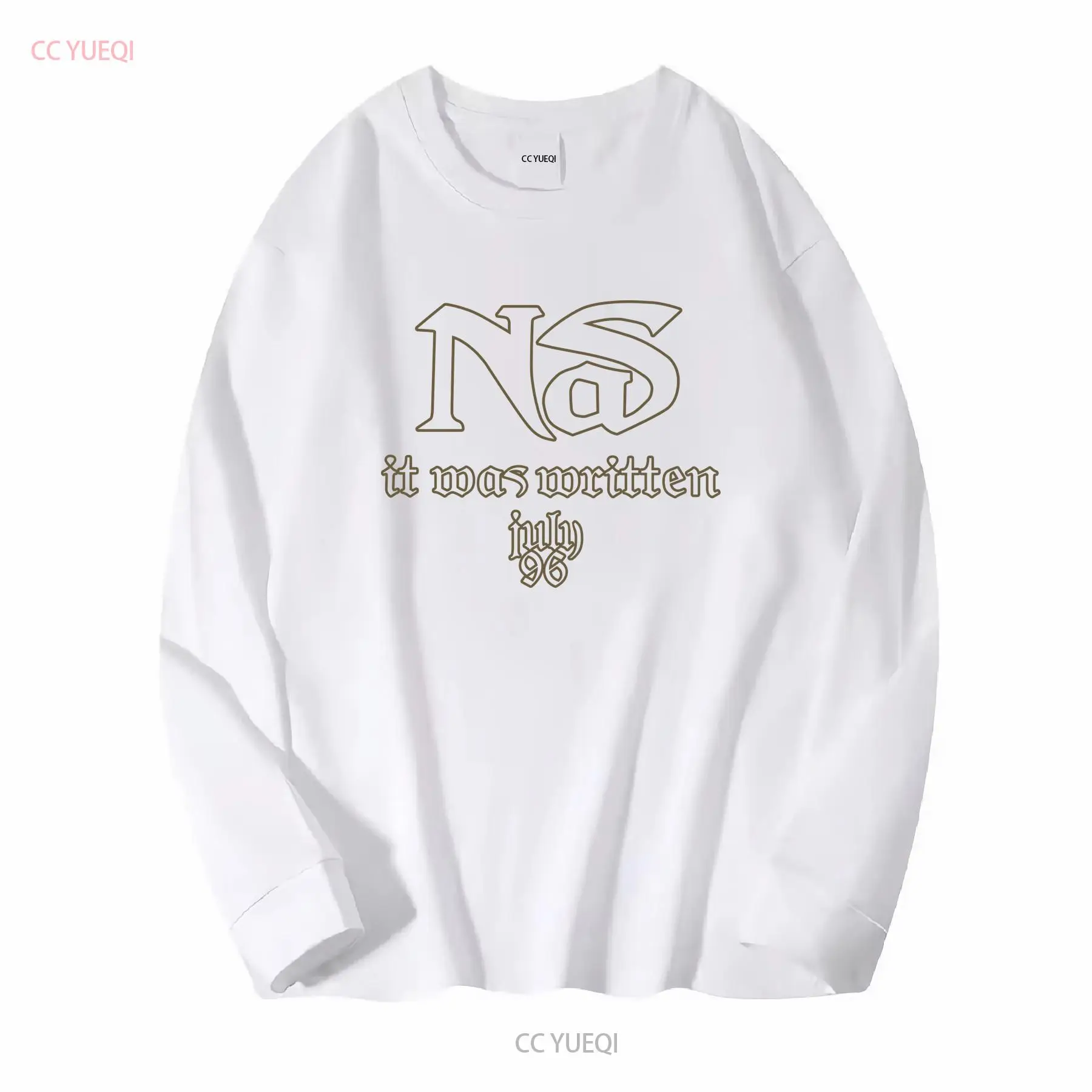 1996 NAS shirt, geschreven in  - Street Fashion Types recensie en prijs