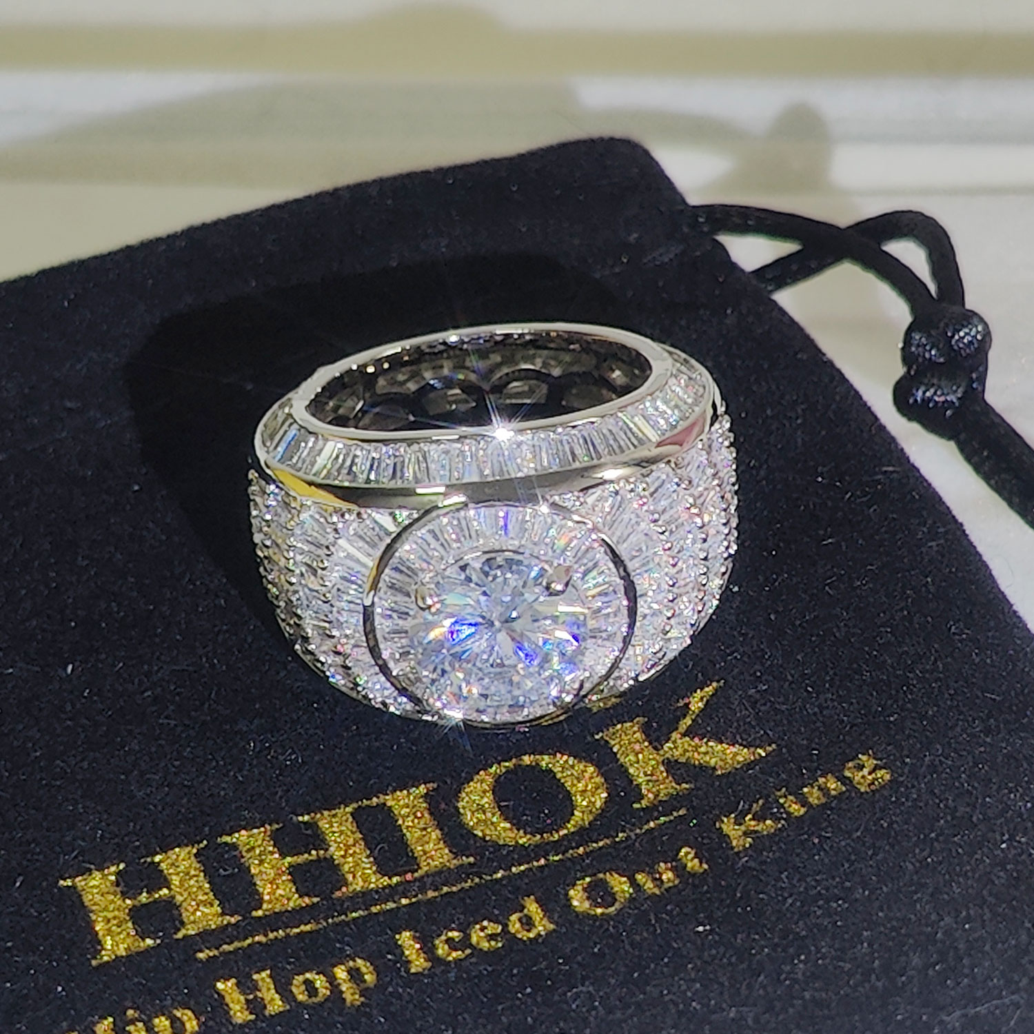 Zilver/18K Vergulde Cluster Hi - Street Fashion Rings recensie en prijs