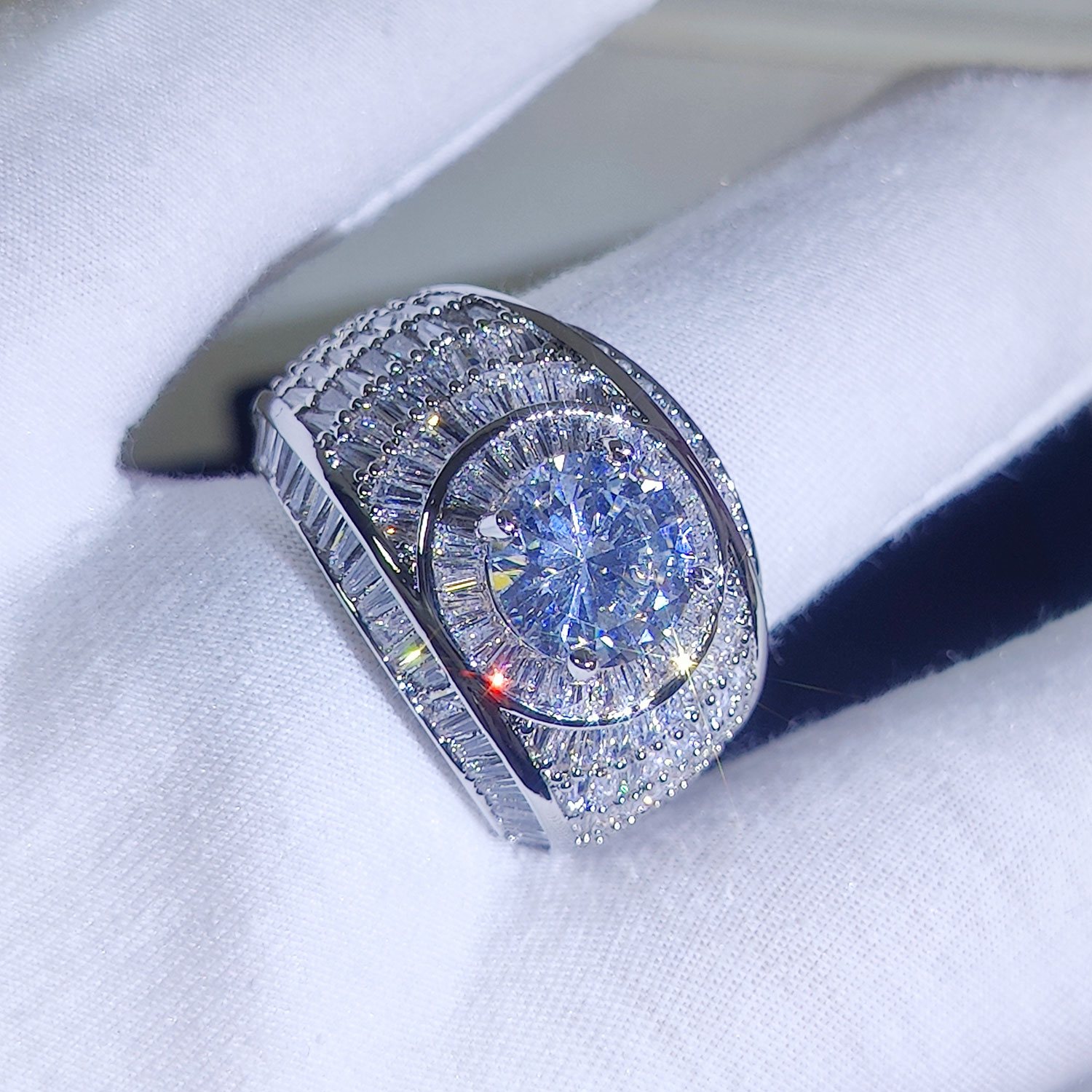 Zilver/18K Vergulde Cluster Hi - Street Fashion Rings recensie en prijs