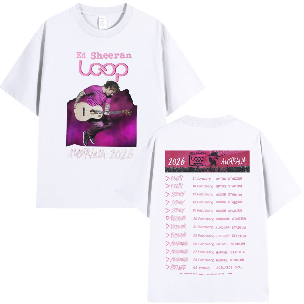 Ed Sheeran Loop Tour Australië - Street Fashion Australia recensie en prijs