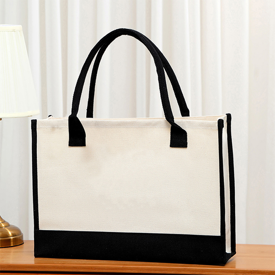 Lichtwitte canvas tas met cart - Tote Bag Canvas Print recensie en prijs