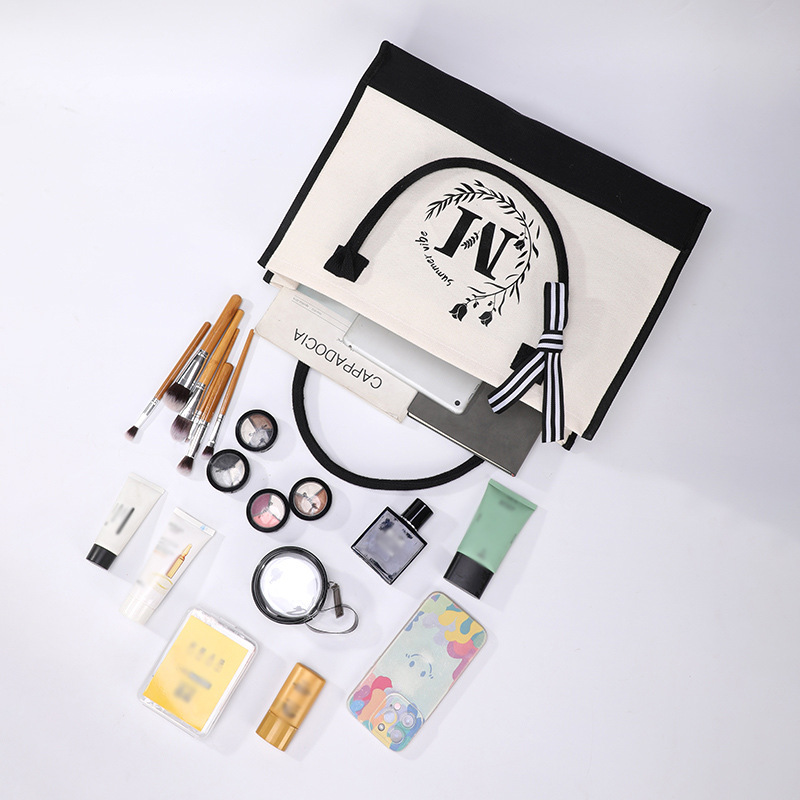 Leren draagtas met letterprint - Tote Bag Canvas Print recensie en prijs