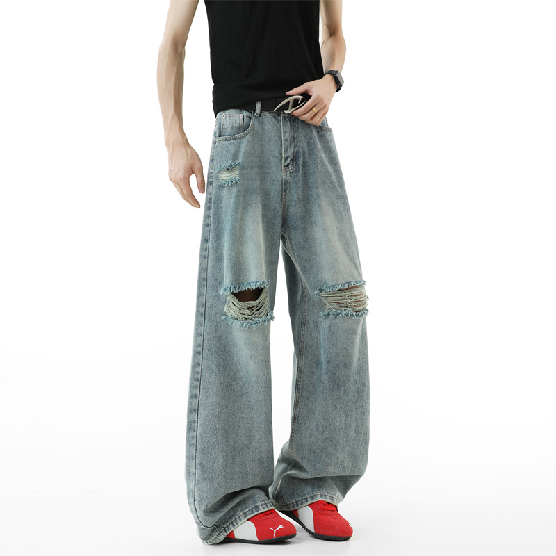 Gescheurde jeans heren 2025, h - Street Fashion Fall 2025 recensie en prijs