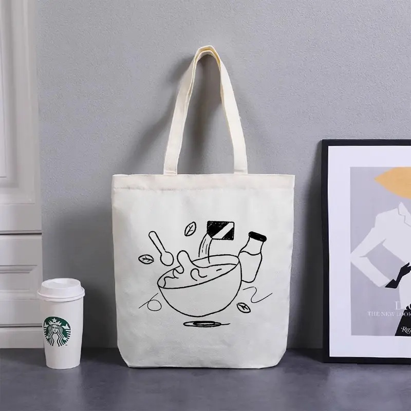 Bread Jam Line Art Canvas Tote - Tote Bag Canvas Print recensie en prijs