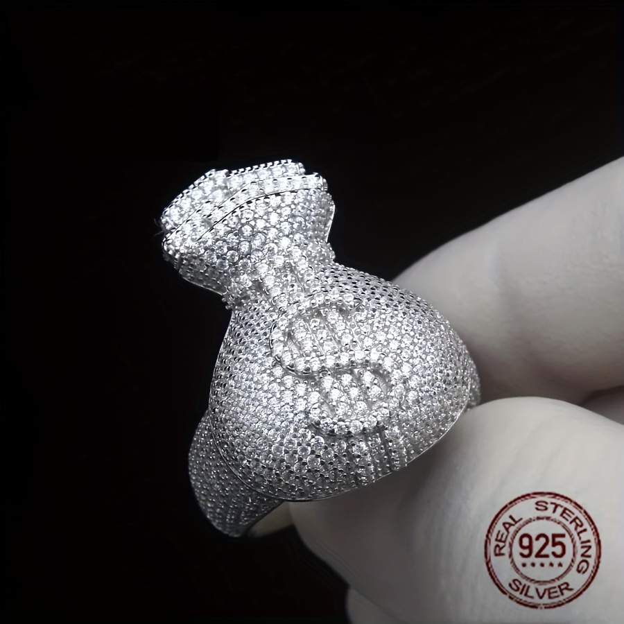 Unieke mannen 925 Sterling Zil - Street Fashion Rings recensie en prijs