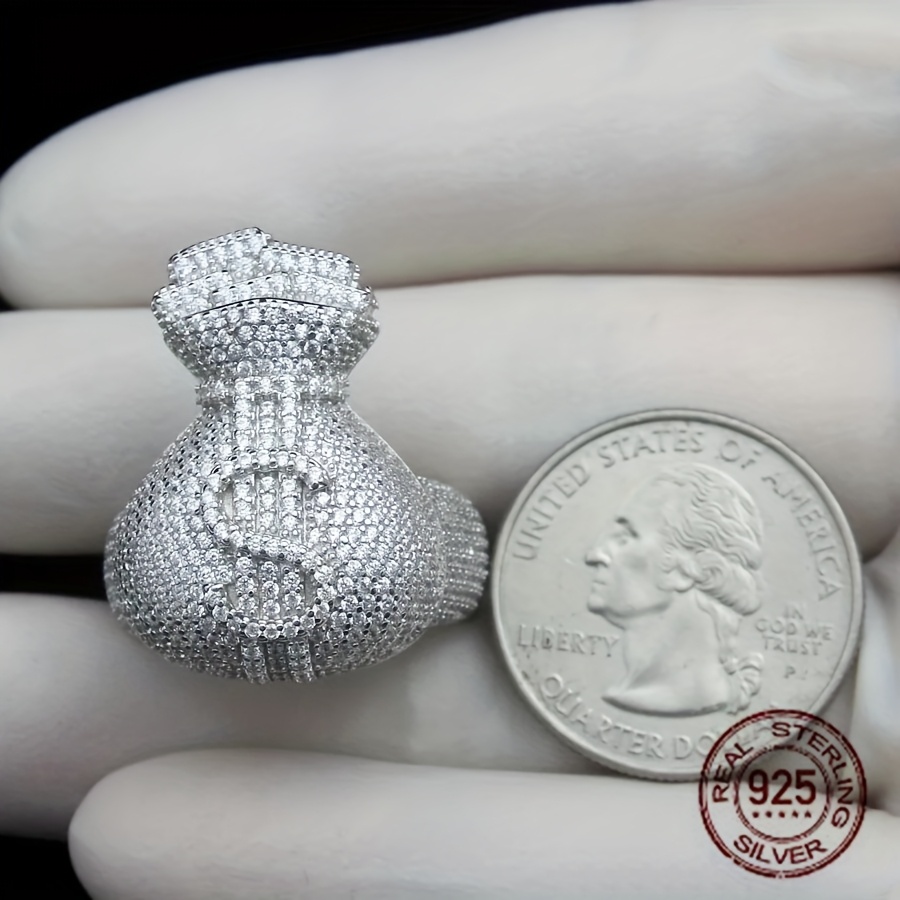 Unieke mannen 925 Sterling Zil - Street Fashion Rings recensie en prijs