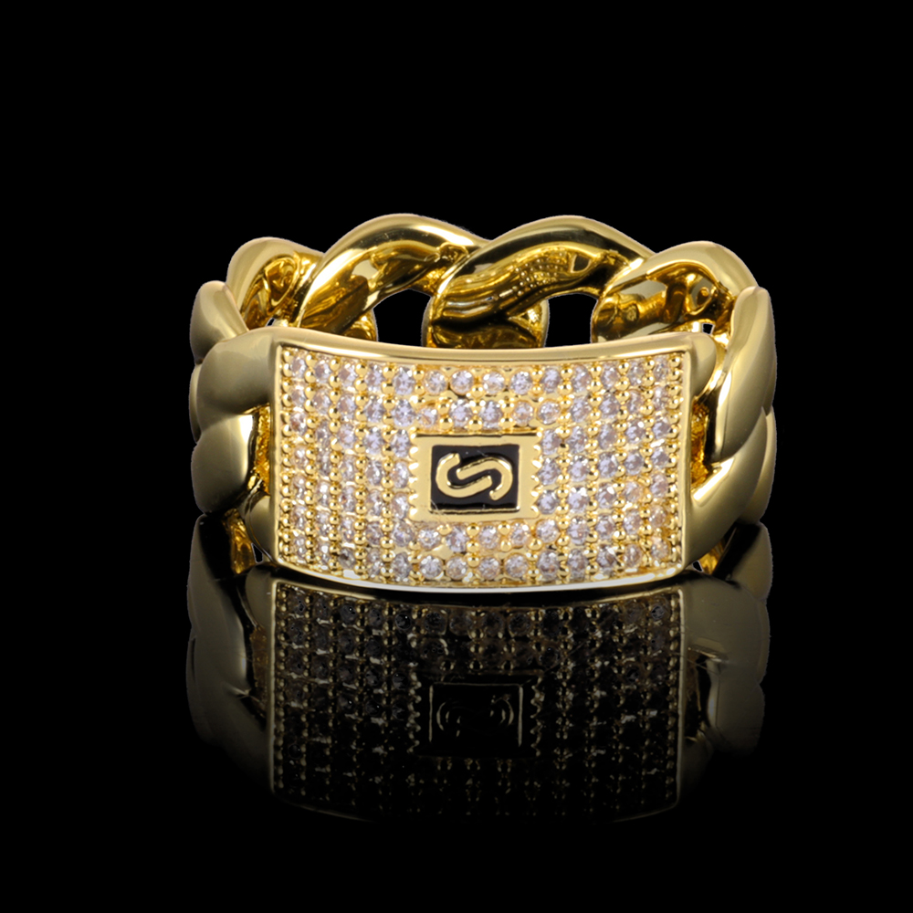 ESKEEM Iced Out Big Monaco Rin - Street Fashion Rings recensie en prijs
