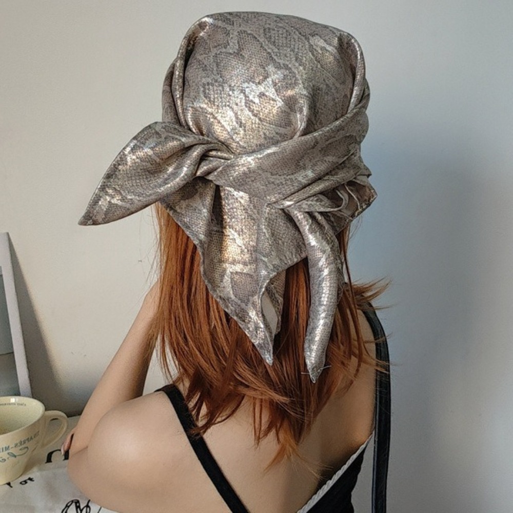 Hoofddeksels Y2K Slangenprint  - Street Fashion Types recensie en prijs