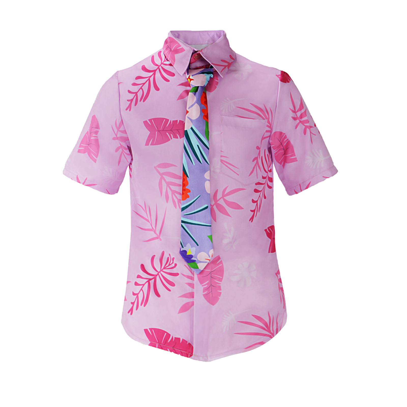 Hawaiiaans shirt met muziekgit - Street Fashion Hip Hop recensie en prijs