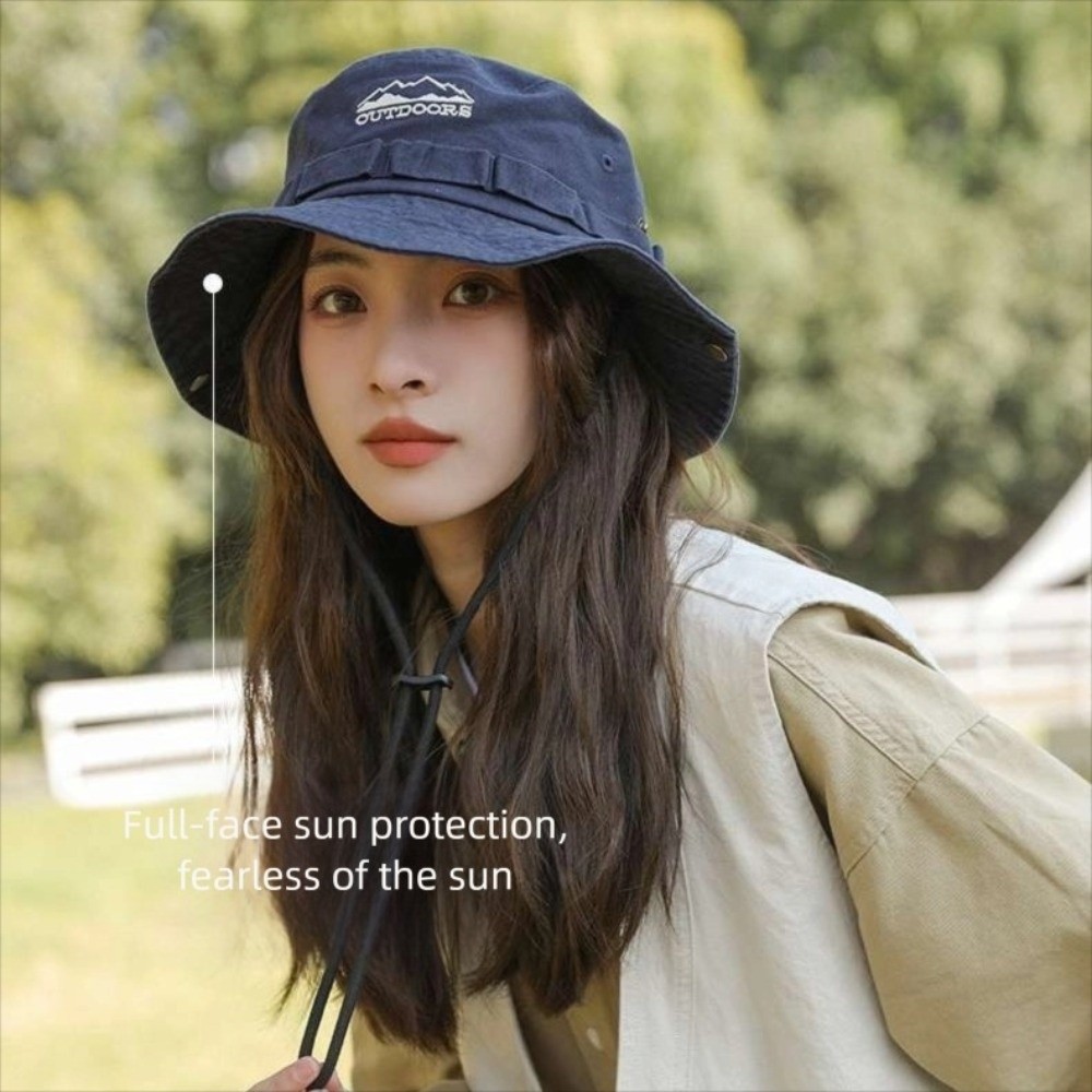 Camping Bergbeklimmen Hoed Uni - Bucket Hat Embroidered recensie en prijs
