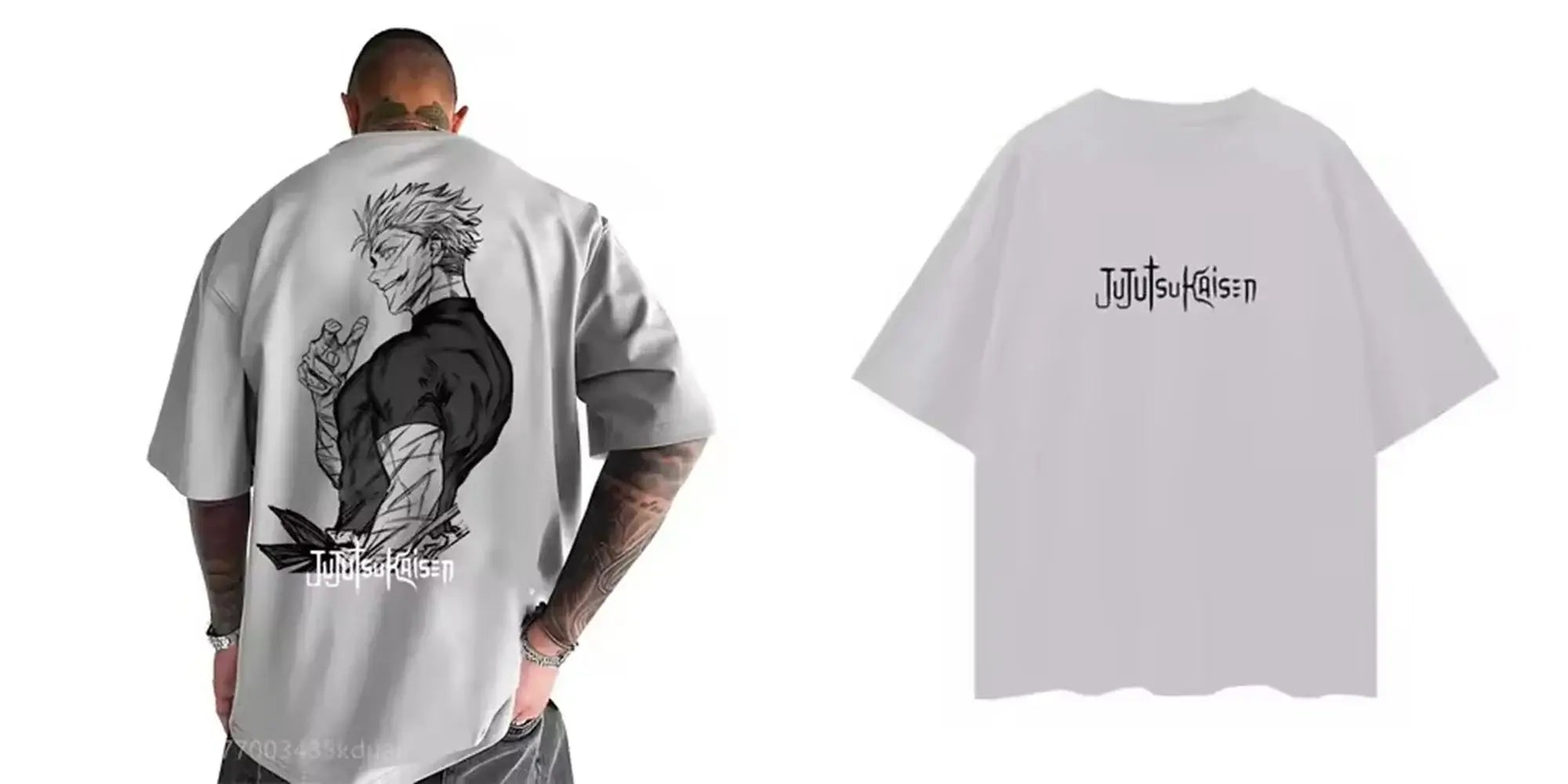 Jujutsu Kaisen T-shirt Anime G - Street Fashion Anime recensie en prijs